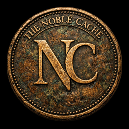 The Noble Cache coin logo